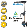 Silnik do łodzi elektryczny AZO Performance X85 85Lbs MAX 12V (SHORT+) LED bezszczotkowy nowość 2026!!!